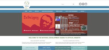 NDA website screenshot 