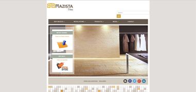 Mazista Tiles website Screenshot